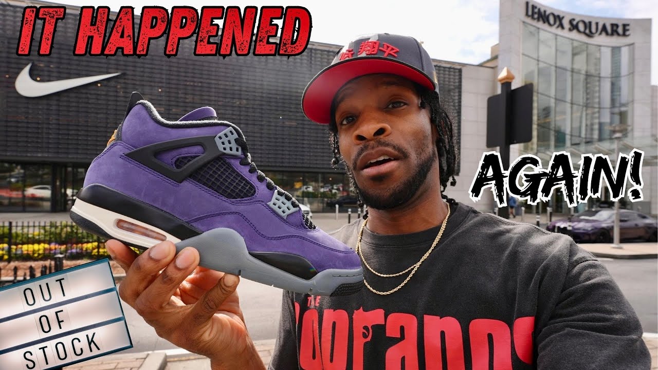 WHOA THESE BROUGHT THE CROWDS OUT! JORDAN 4 LAKERS CRAZY LINES, INSTANT SELL OUT ARE SNEAKERS BACK?