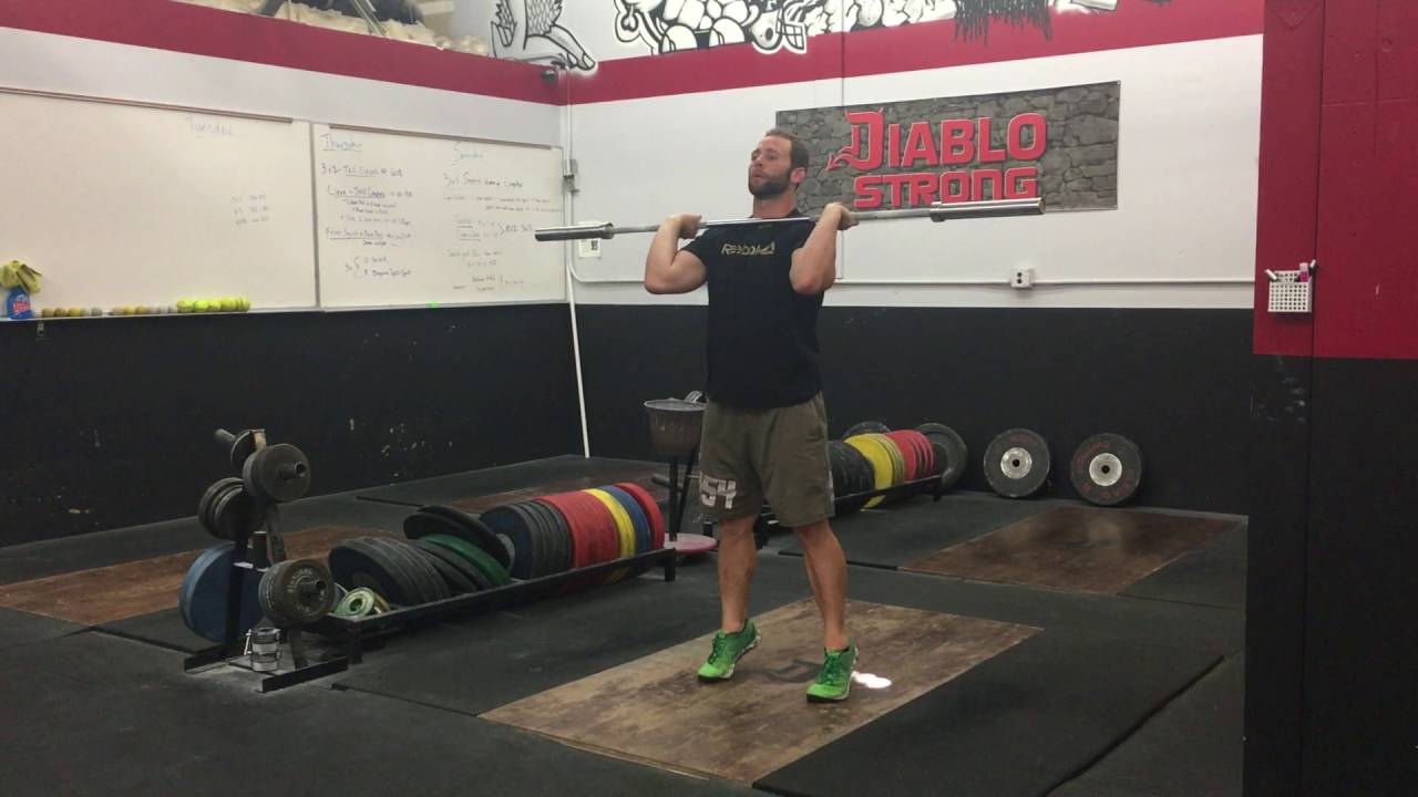 Clean & Jerk Skill Warm Up