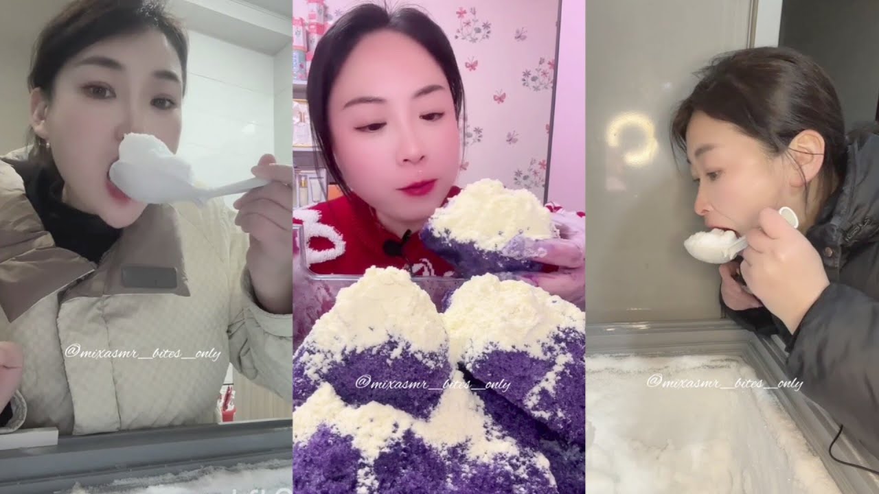 [BitesOnly] || Extreme Squeaky Frosty & Crunchy Shaved Ice Eating Asmr 😍🤤🤩 ||