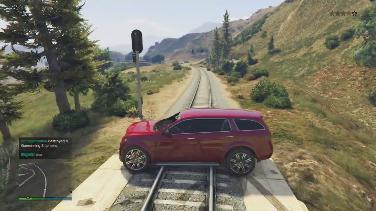Gta trying stop the train