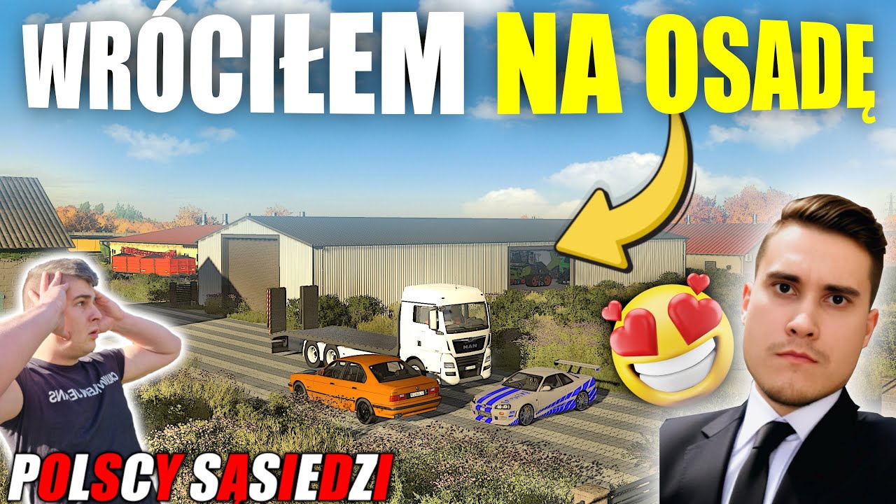 PRZEPROWADZKA NA OSADĘ? 😍 WRÓCIŁEM PO AUTA 🤩 ZOSTAŁEM WYGONIONY?┃POLSCY SĄSIEDZI S2┃340