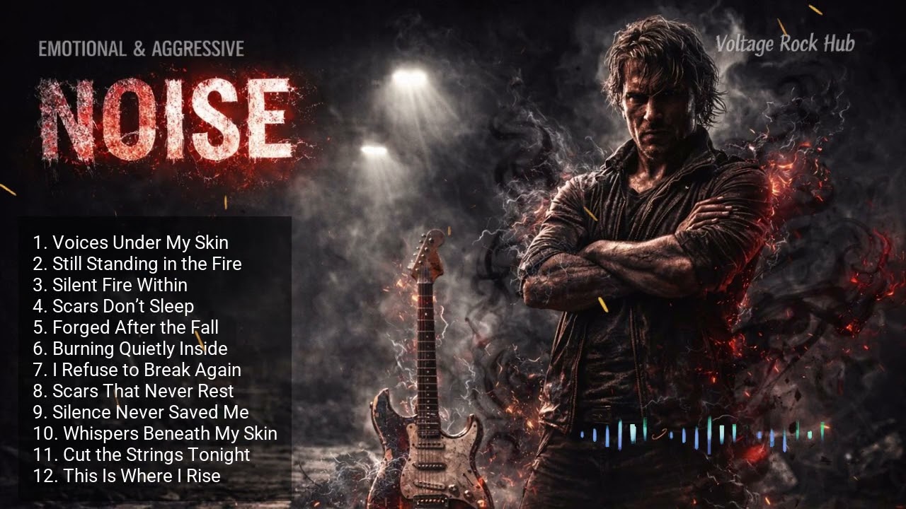 NOISE FOR THE STRONG 🖤 | Emotional & Aggressive Hard Rock