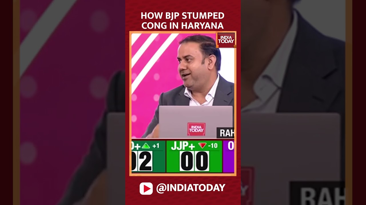 Watch:  How BJP  Stumped Cong In Haryana? | Haryana Election Results 2024 | India Today