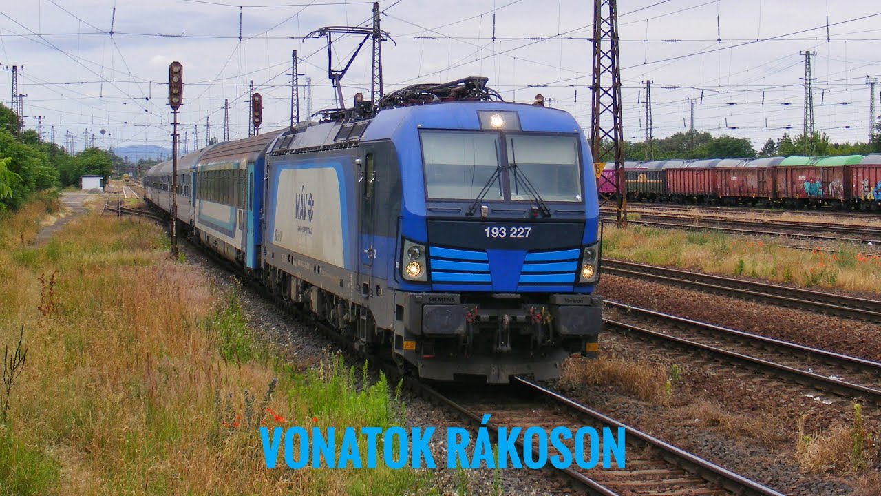 MÁV által bérelt Vectronok és egyéb vonatok a 80-as és 120-as vonalról (Vonatok Rákoson)