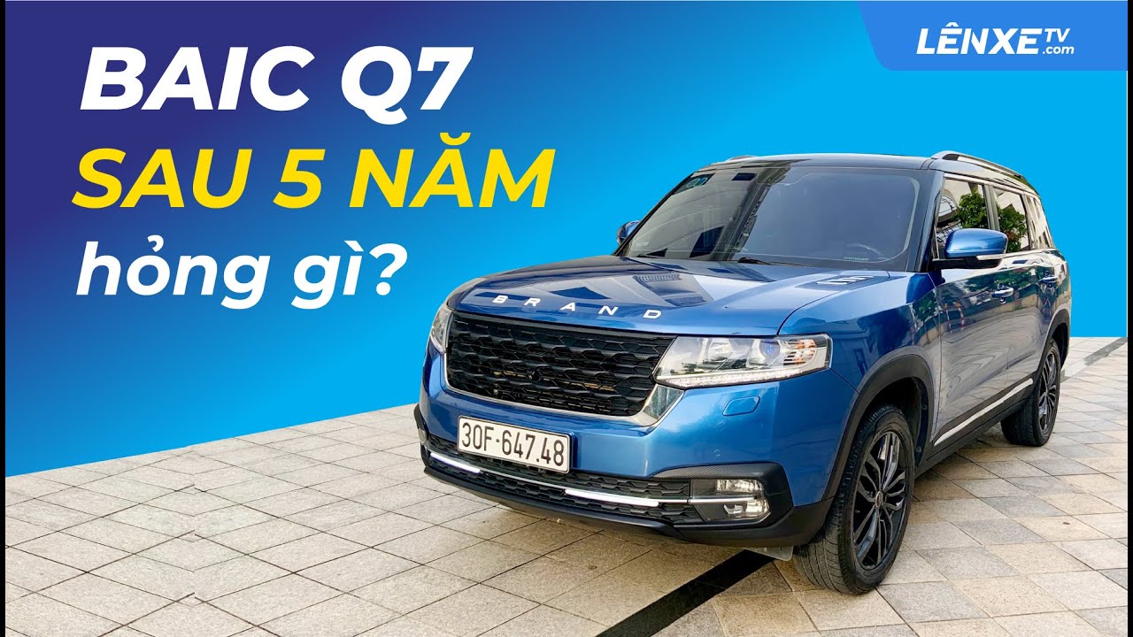 Baic Q7 sau 5 năm c&ograve;n lại g&igrave;, l&agrave;nh kh&ocirc;ng ? Gi&aacute; 350tr xe hạng C sao phải mua Morning, i10, Fadil