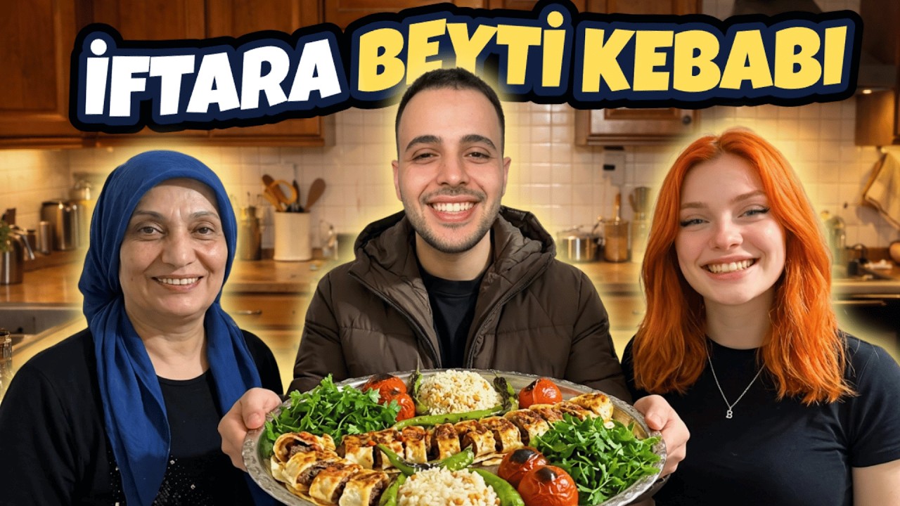 ANNEM ve EŞİM AYNI MUTFAKTA! İftara Beyti Yaptık 🥩
