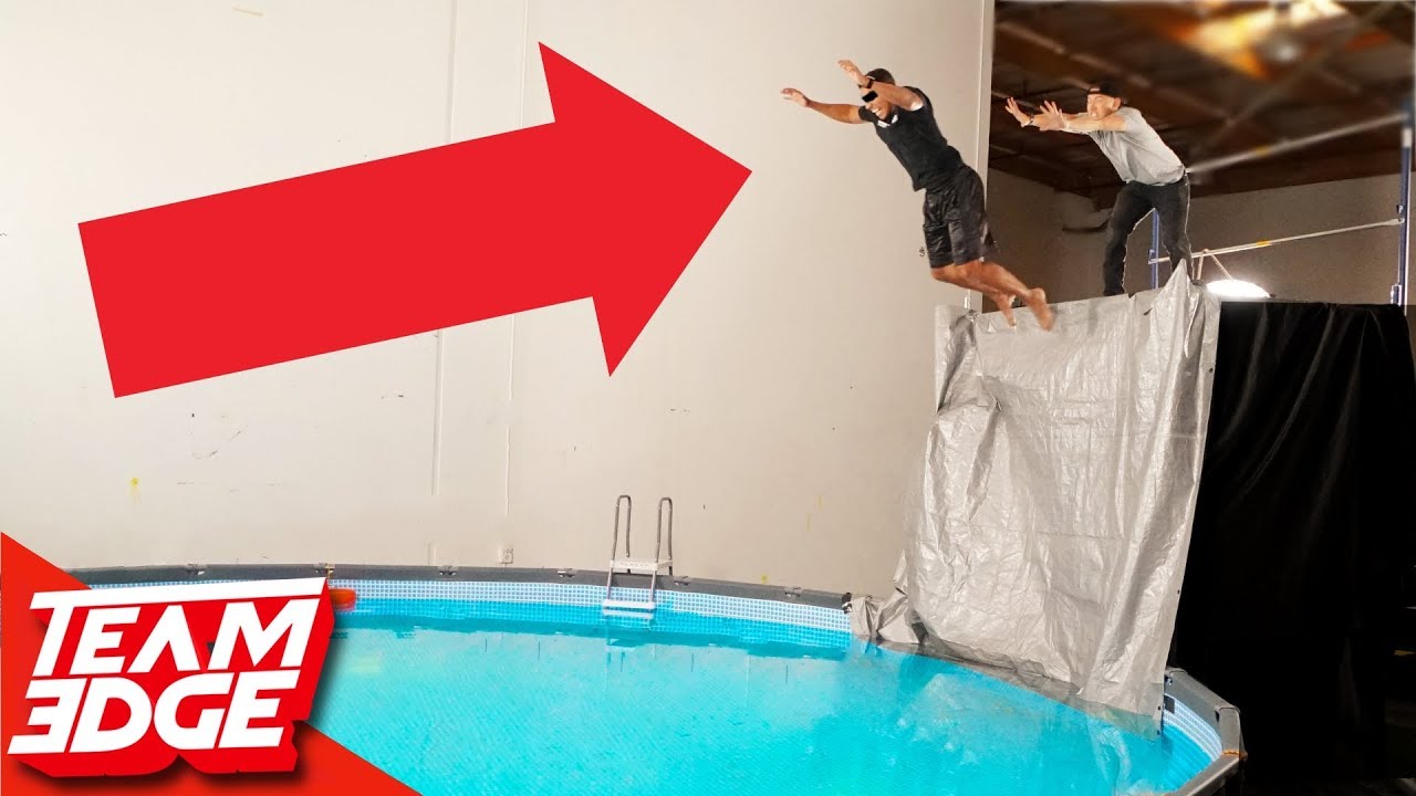 Don't Get Shoved Off The 15ft. Ledge!!