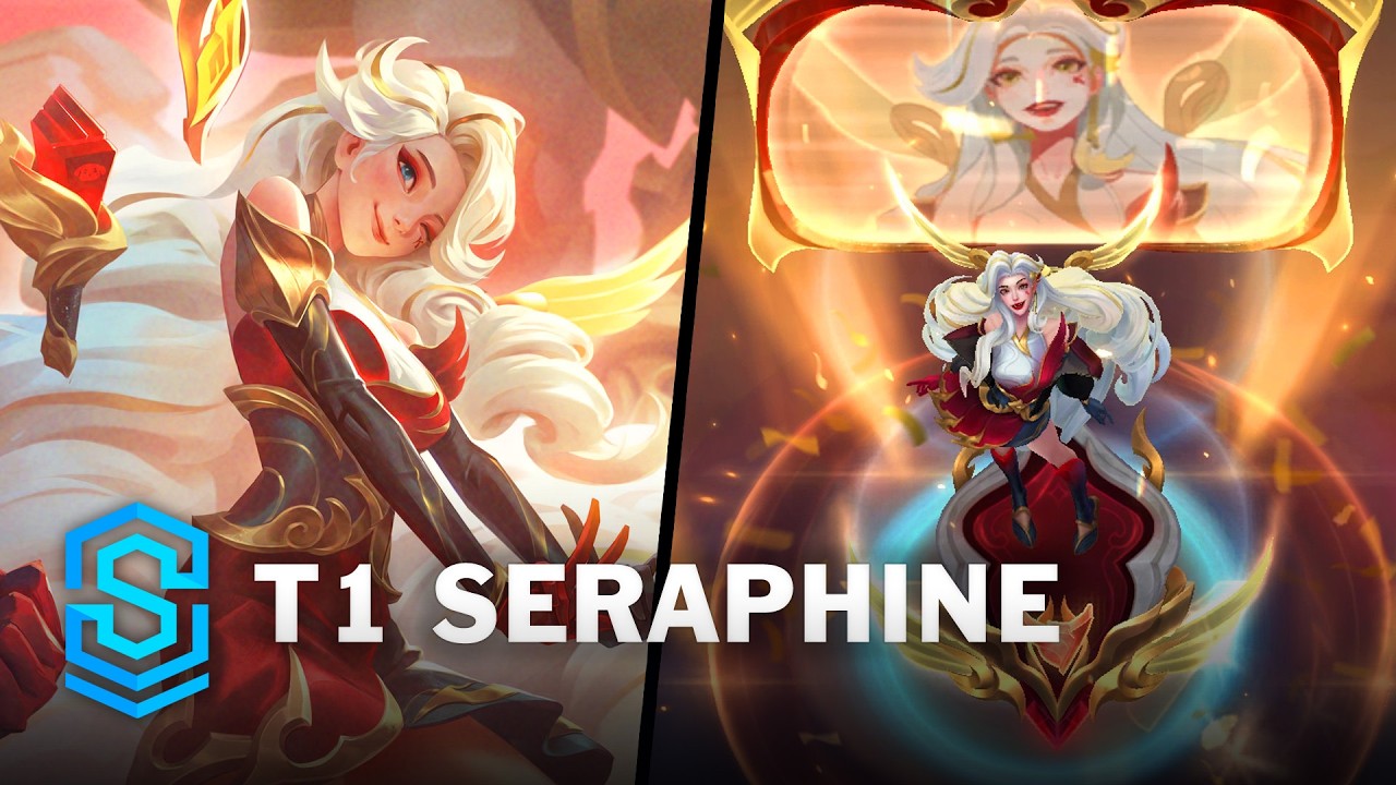 T1 Seraphine Skin Spotlight - Pre-Release - PBE Preview - League of Legends