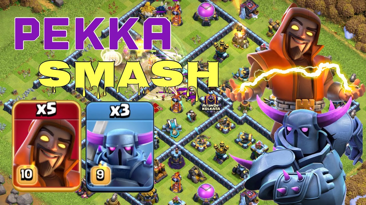 'Pekka Smash' Th13 Super Wizard + Pekka Smash Legend League Attacks 2021 Jan! Clash of Clans