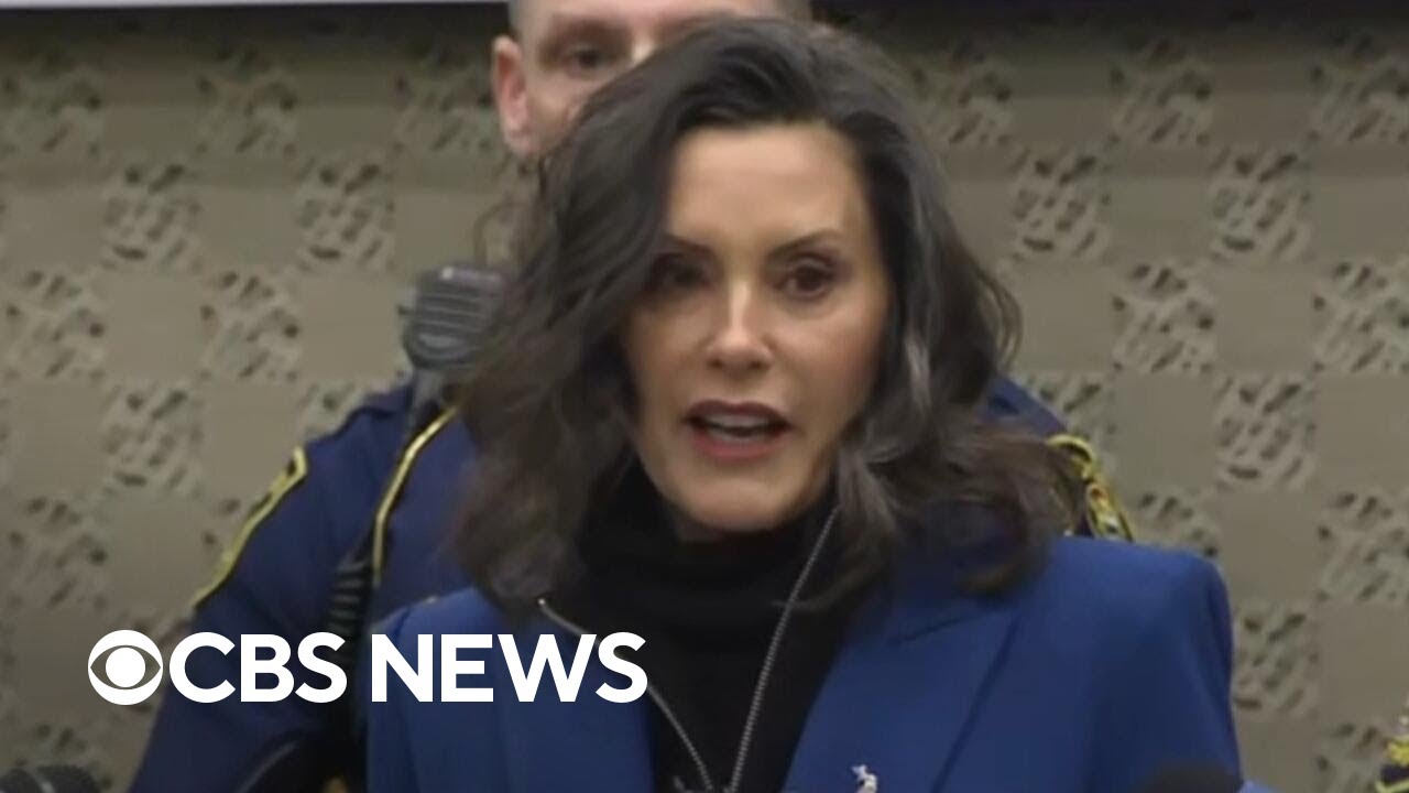 Michigan Gov. Gretchen Whitmer calls out antisemitism during Temple Israel synagogue attack briefing