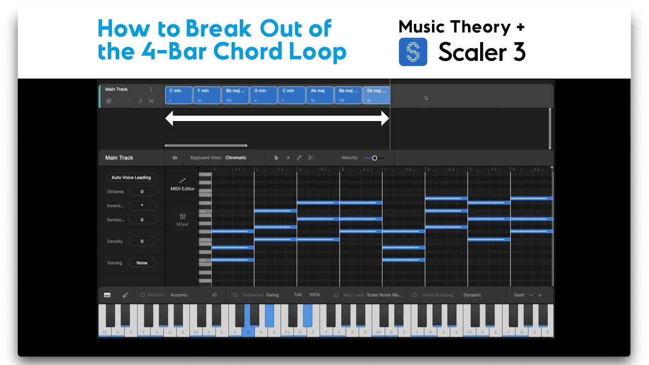 How to Break Out of the 4-Bar Chord Loop (Music Theory + Scaler 3)