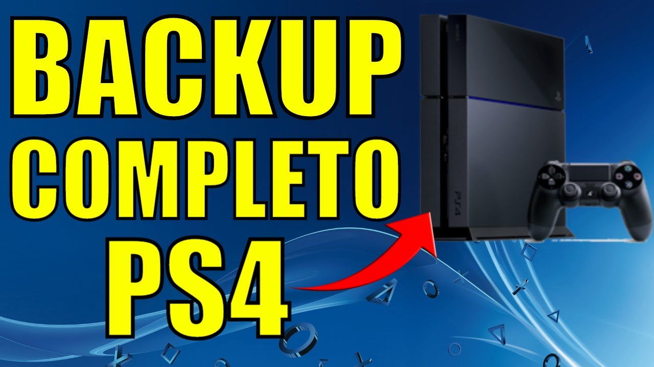 BACKUP DO PS4 COMPLETO COM JOGOS !!! FORMA SIMPLES E FÁCIL !!!