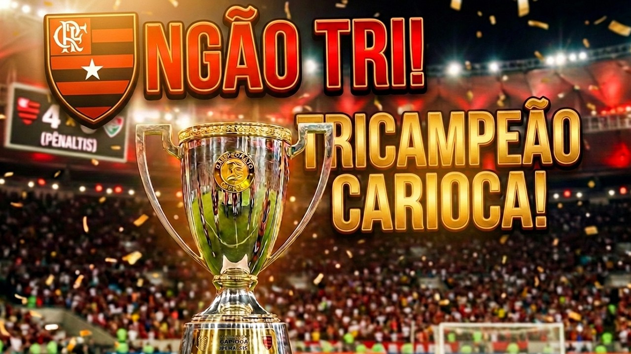 FLAMENGO TRICAMPEÃO CARIOCA NOS PÊNALTIS! FLUMINENSE 4x5 FLAMENGO - OLHA O QUE A IMPRENSA FALOU.