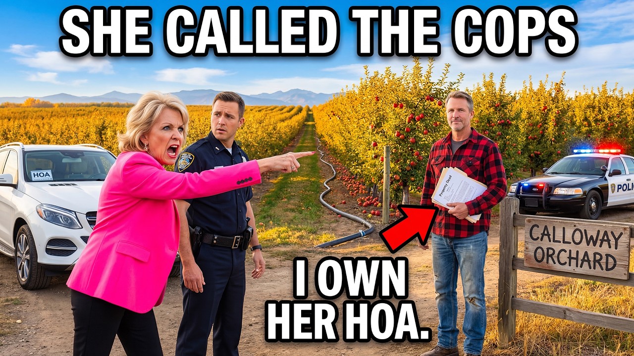 HOA Karen Called the Cops on My Orchard — Didn’t Know I Own the Land Her HOA Sits On