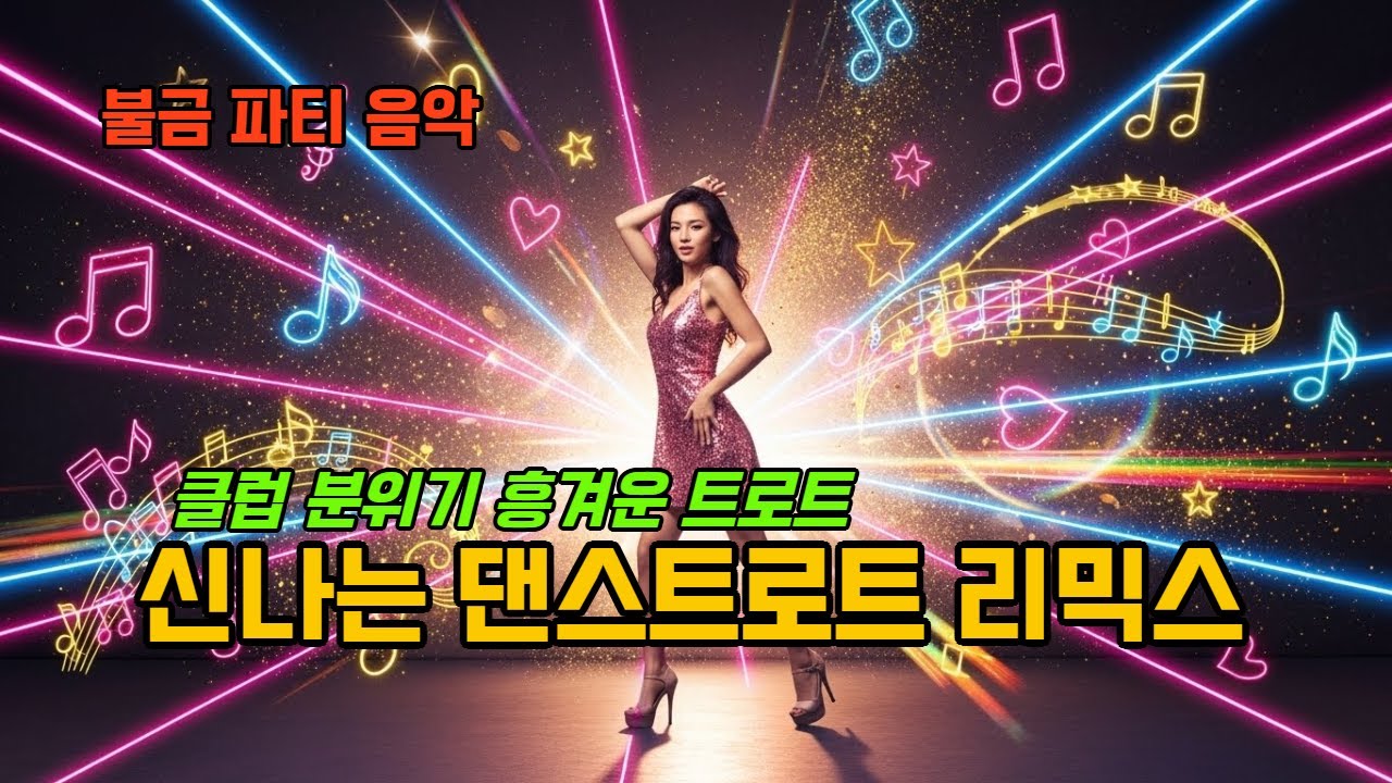 💥 2026 최신 댄스트로트 모음 🎵 140-155 BPM 신나는 리믹스 10곡 | 스트레스 해소 흥겨운 음악