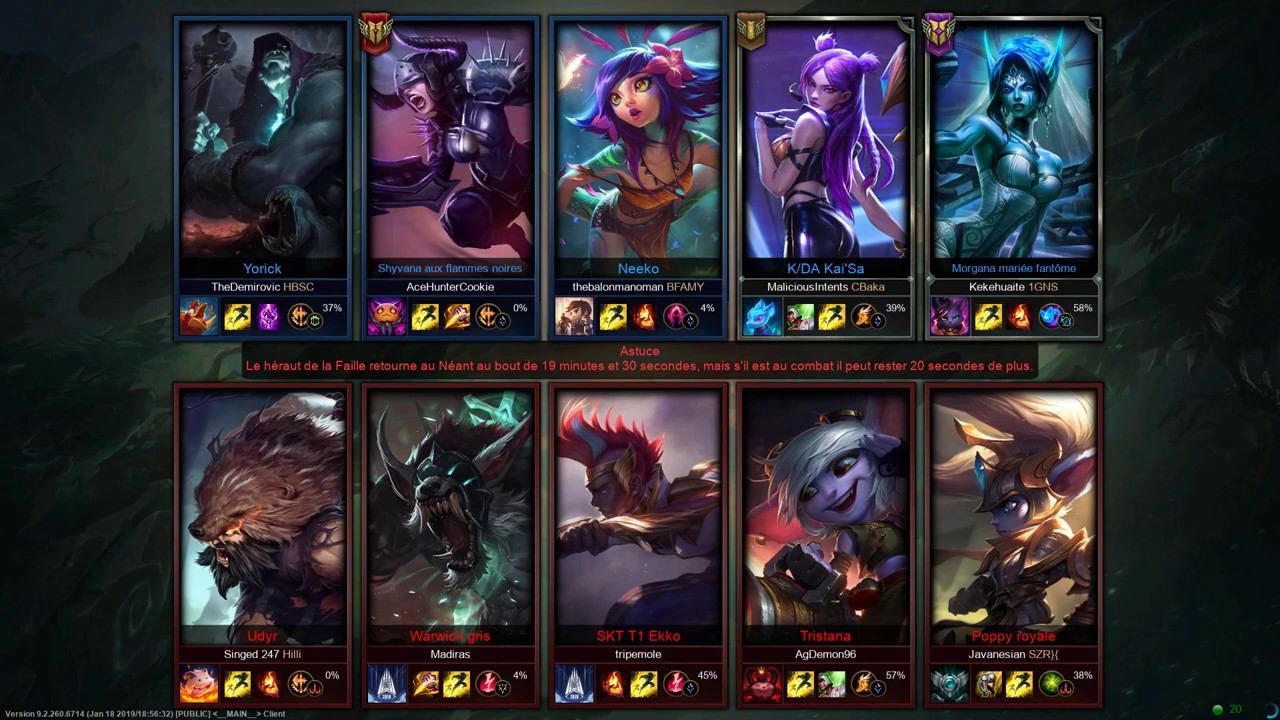 Match placement [1/10] - Morgana S9