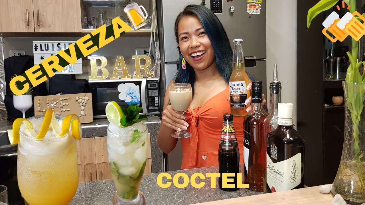 3 Cocteles muy REFRESCANTES con (CERVEZA) recetas fáciles ( WEISSEN SOUR) MOJITO!!!