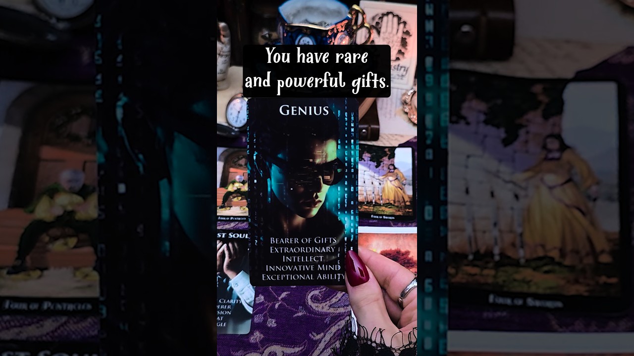 You have rare and powerful gifts  #tarot #psychicreading #tarotreading