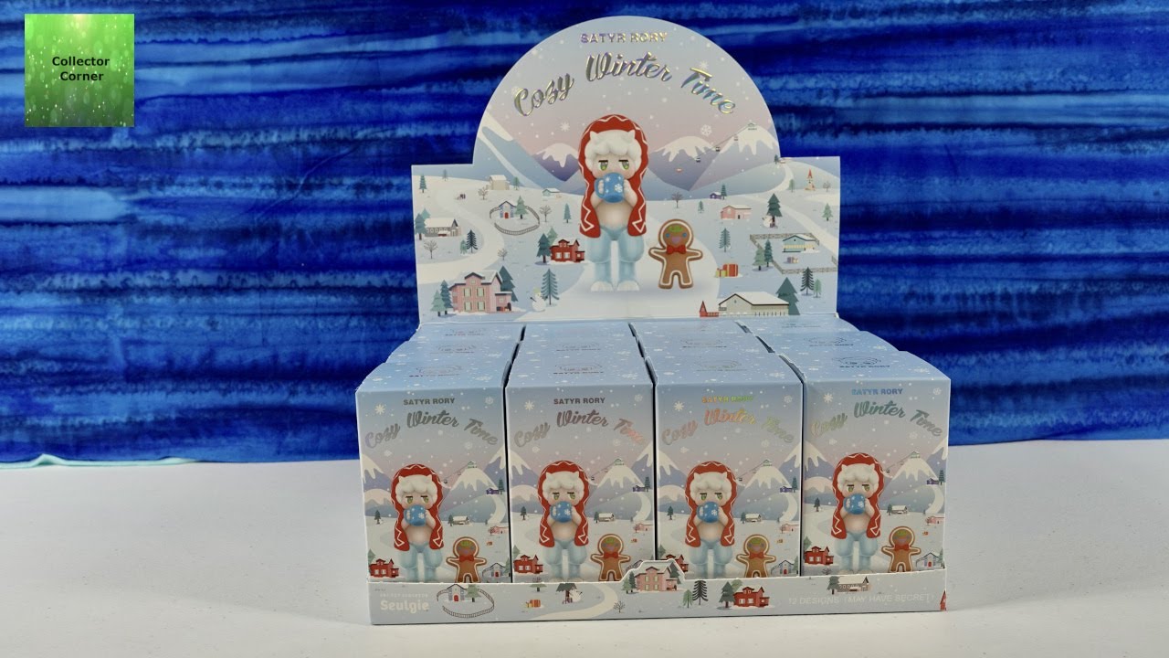 Распаковка фигурки Сатира Рори «Уютная зима» из Pop Mart Blind Box | CollectorCorner