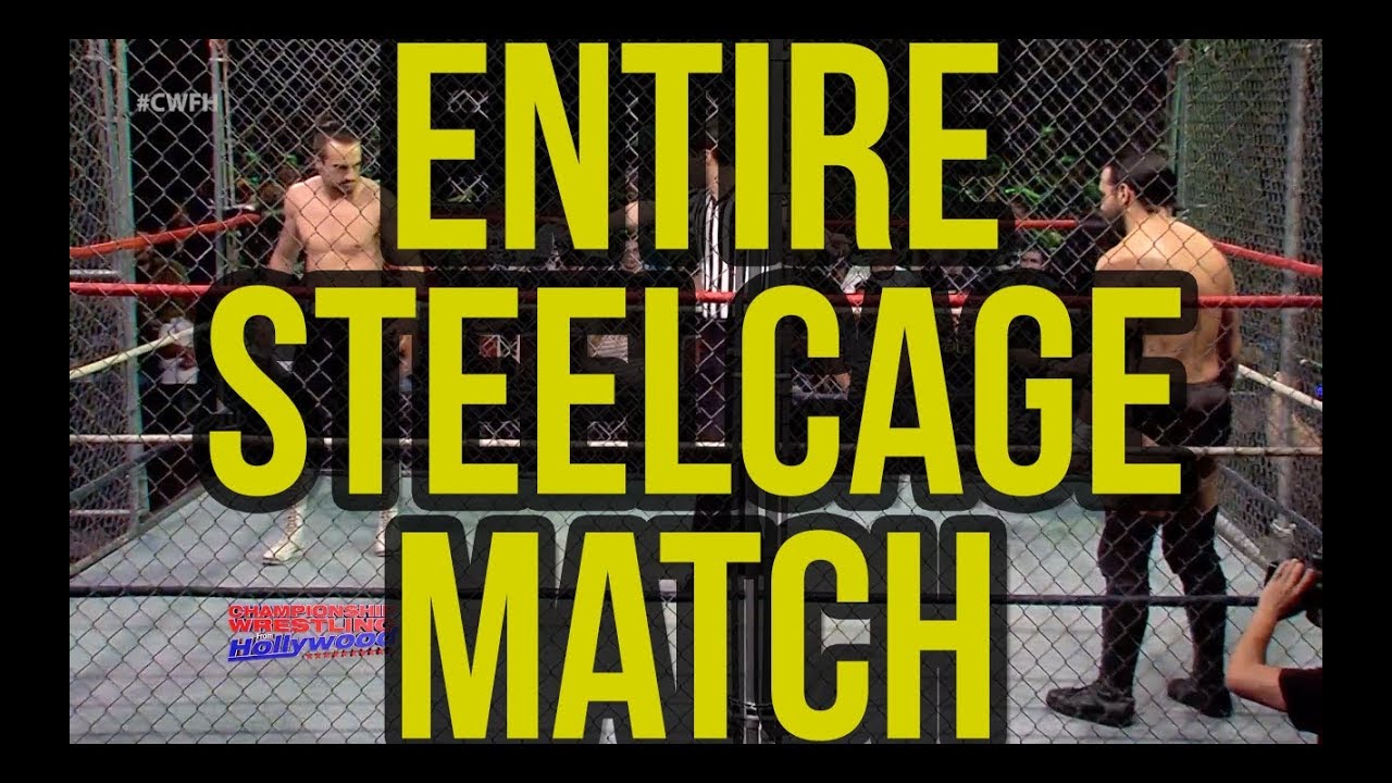 Throwback Thursday - Steel Cage Match Peter Avalon vs Ray Rosas