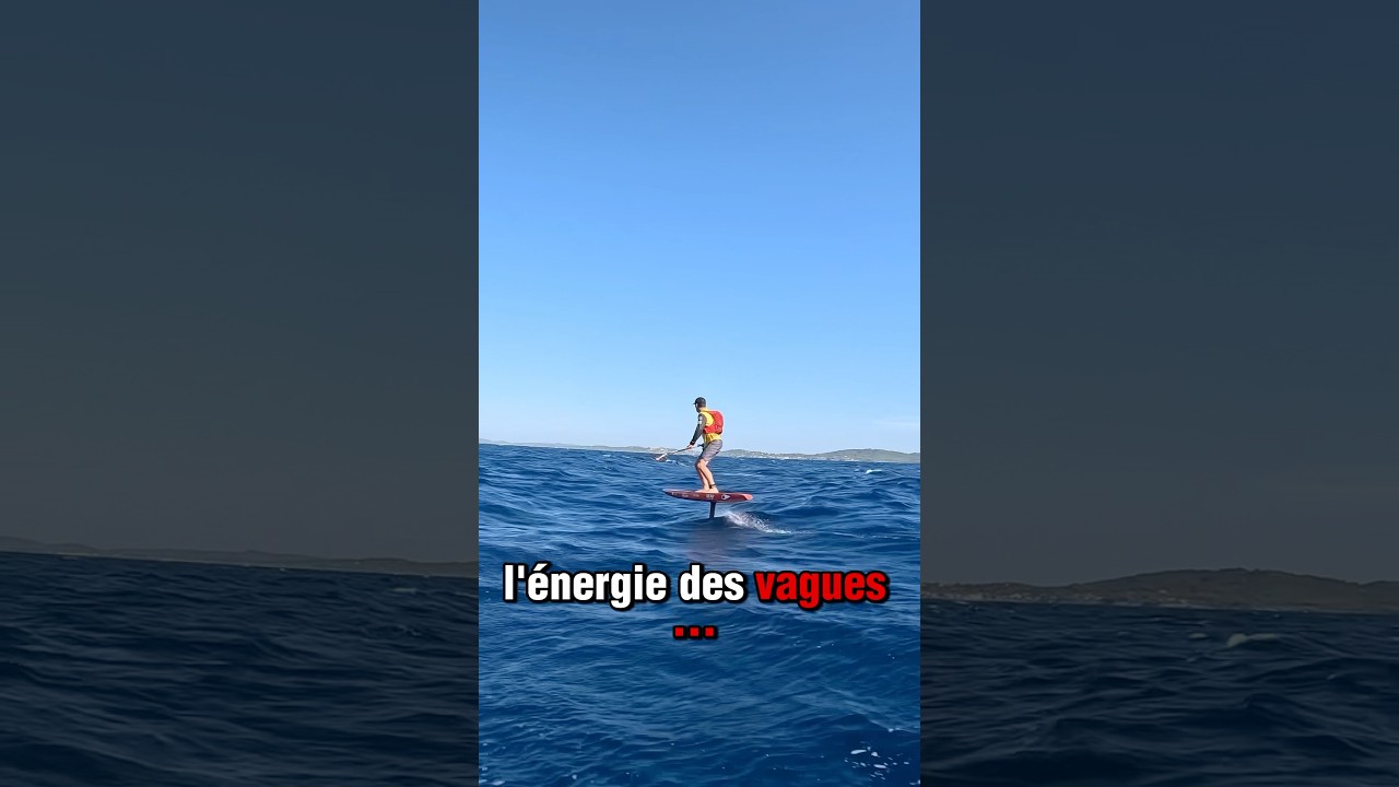 Les bateaux voleront ils un jour aussi sans voile ni moteur ? #foiling #foil