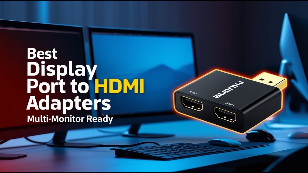 5 Best DisplayPort to HDMI Adapters for Multi-Monitor Setup