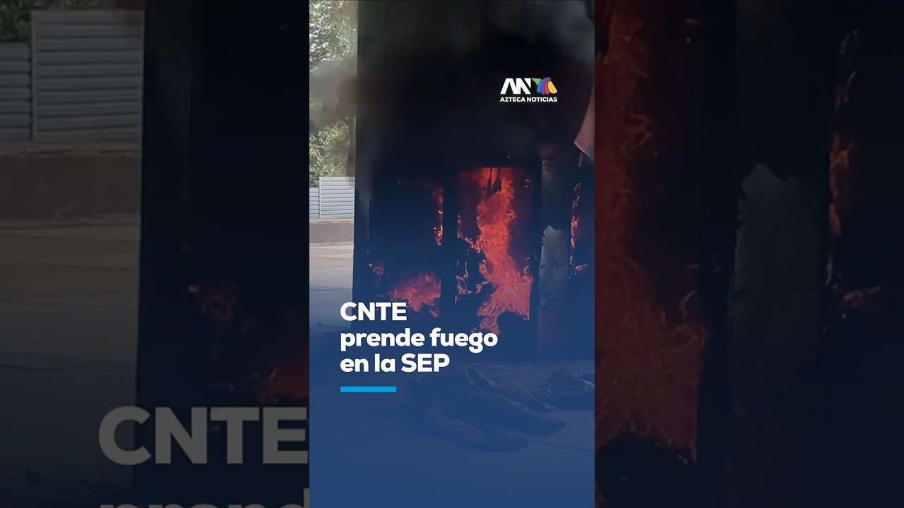 Caos en la SEP: Integrantes de la CNTE derriban vallas e irrumpen en las oficinas de Av. Universidad