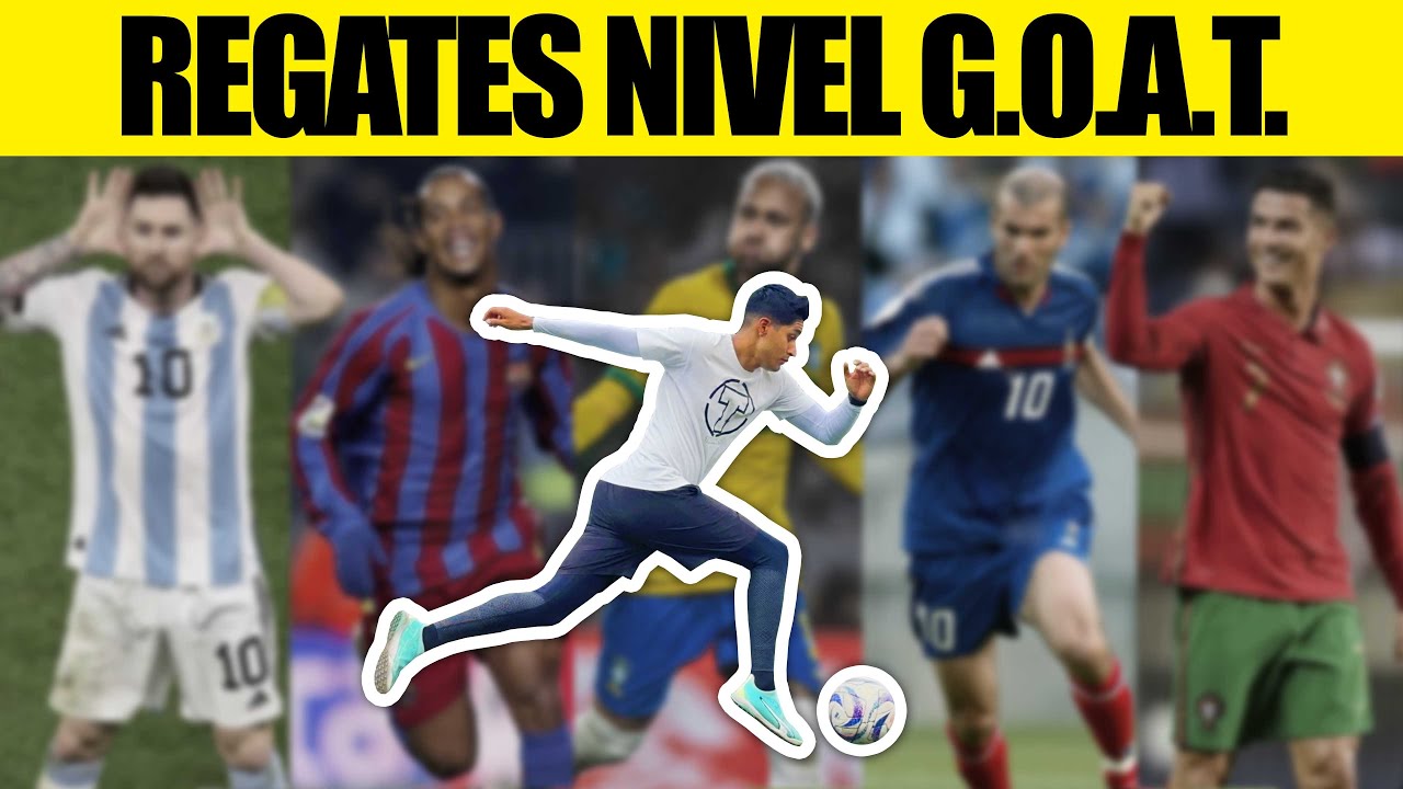 REGATES NIVEL GOAT 🐐 Para burlar a cualquiera ⚽️⚡️