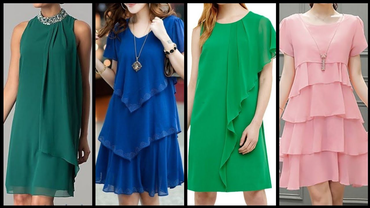 Ruffle dress designs ideas 2020 // Gorgeous dress designs ideas 2k20 {{ Unique ruffle dresses