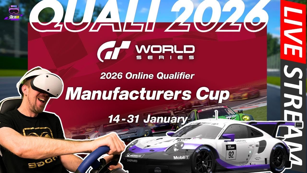 🔴 LIVE: GT7 Manufacturers Cup Quali | Runde 2 - PSVR2