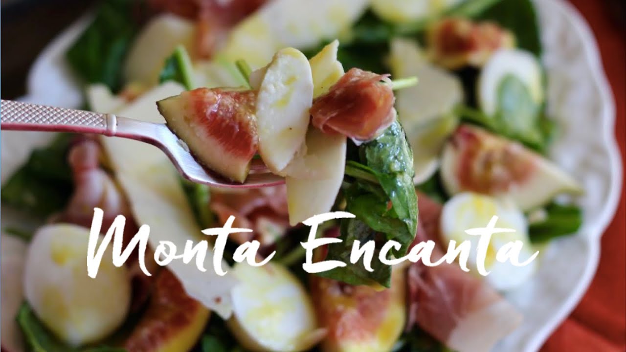 Salada de rúcula com figo mostarda e mel