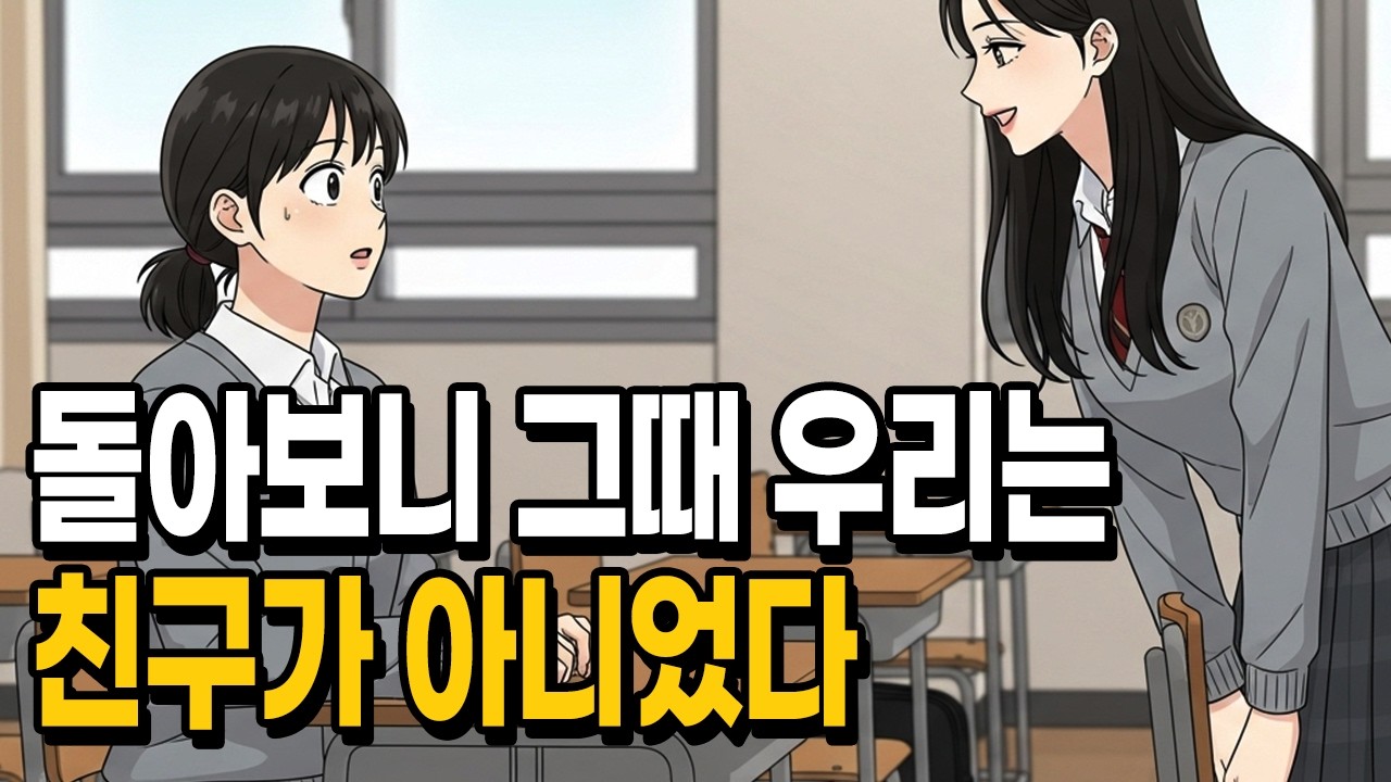 '친구'의 다른 의미 | We Weren’t Really Friends
