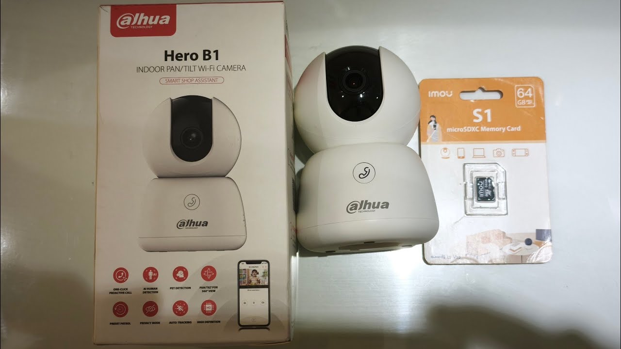 مراجعة Dahua Hero B1 بالتفصيل وشرح الخصائص والمميزات وتركيب كارت الميمورى ( الجزء الأول )