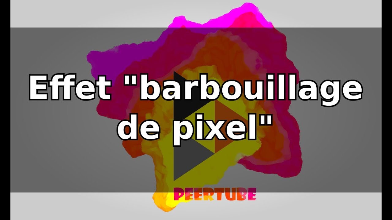 Tuto inkscape : effet filtre barbouillage de pixels