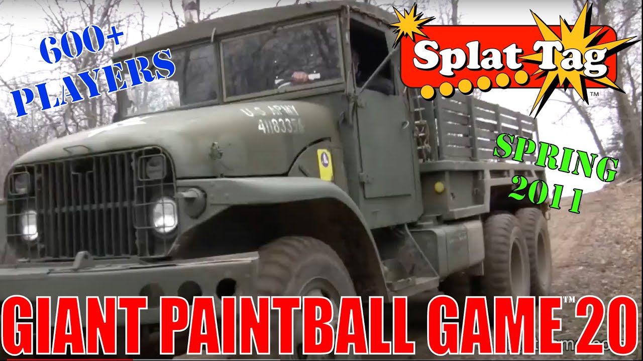 GIANT PAINTBALL GAME™️ XX (20) 2011 @ Splat Tag Paintball Park™️ Hudson WI
