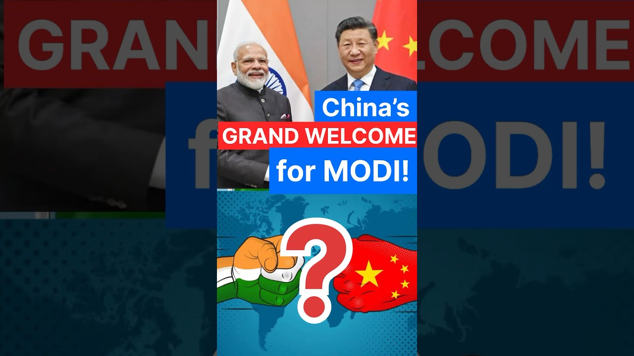 China&rsquo;s GRAND WELCOME for Modi 🤯 | Asia Politics 2025 #ModiInChina #ChinaIndiaRelations