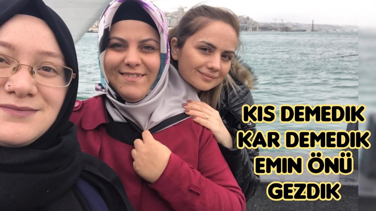 ELIF ALPTEKIN VE ELIFIN GÜNCESI ILE EMIN ÖNÜ MACERAMIZ/ KAR YAGDI BIZ YINEDE GEZDIK/ ALISVERIS