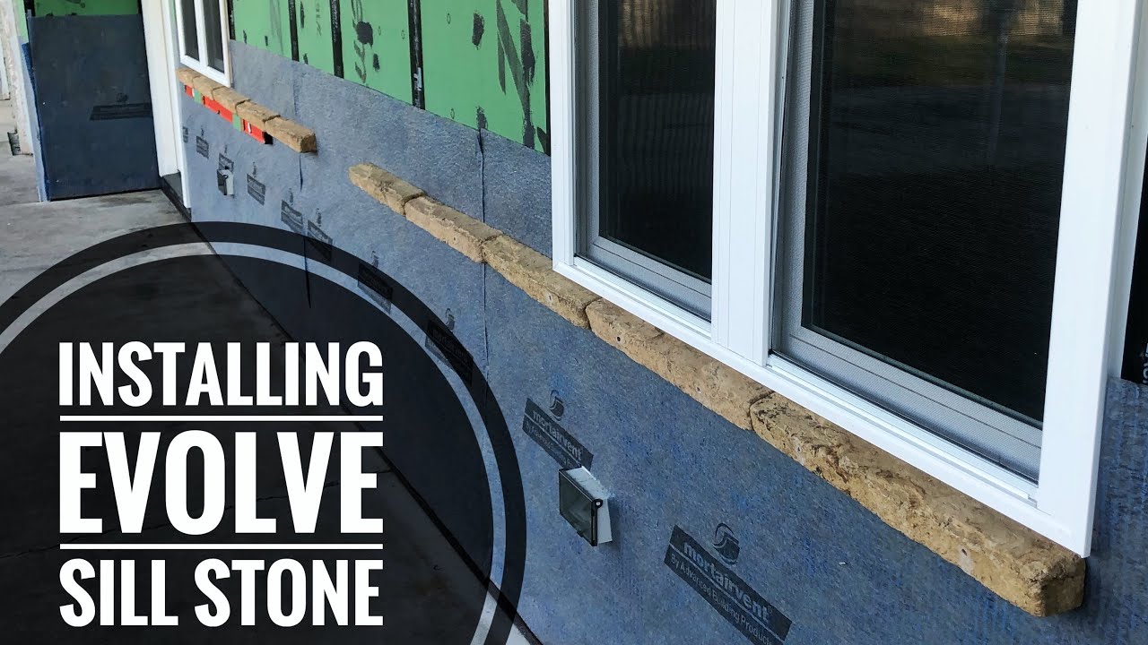 Evolve Sill Stone Install | How to install Evolve Stone