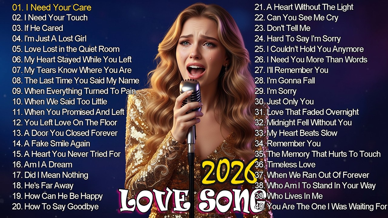 Heartbroken love songs playlist - I Need Your Care