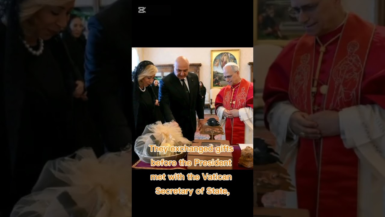 Pope Leo XIV meets Lebanon president 