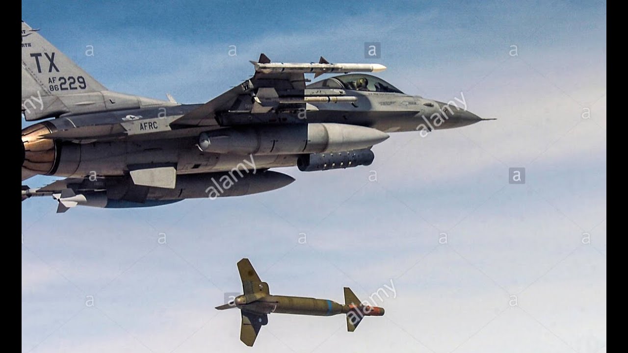 محاكي الطائرات : DCS World / طائرة F16 شرح قنابل-GBU12