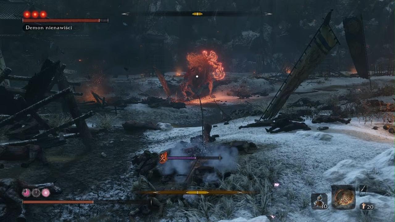 ⛩️ Sekiro ⛩️ Jak zabić Demona nienawiści ( poprawiona wersja )