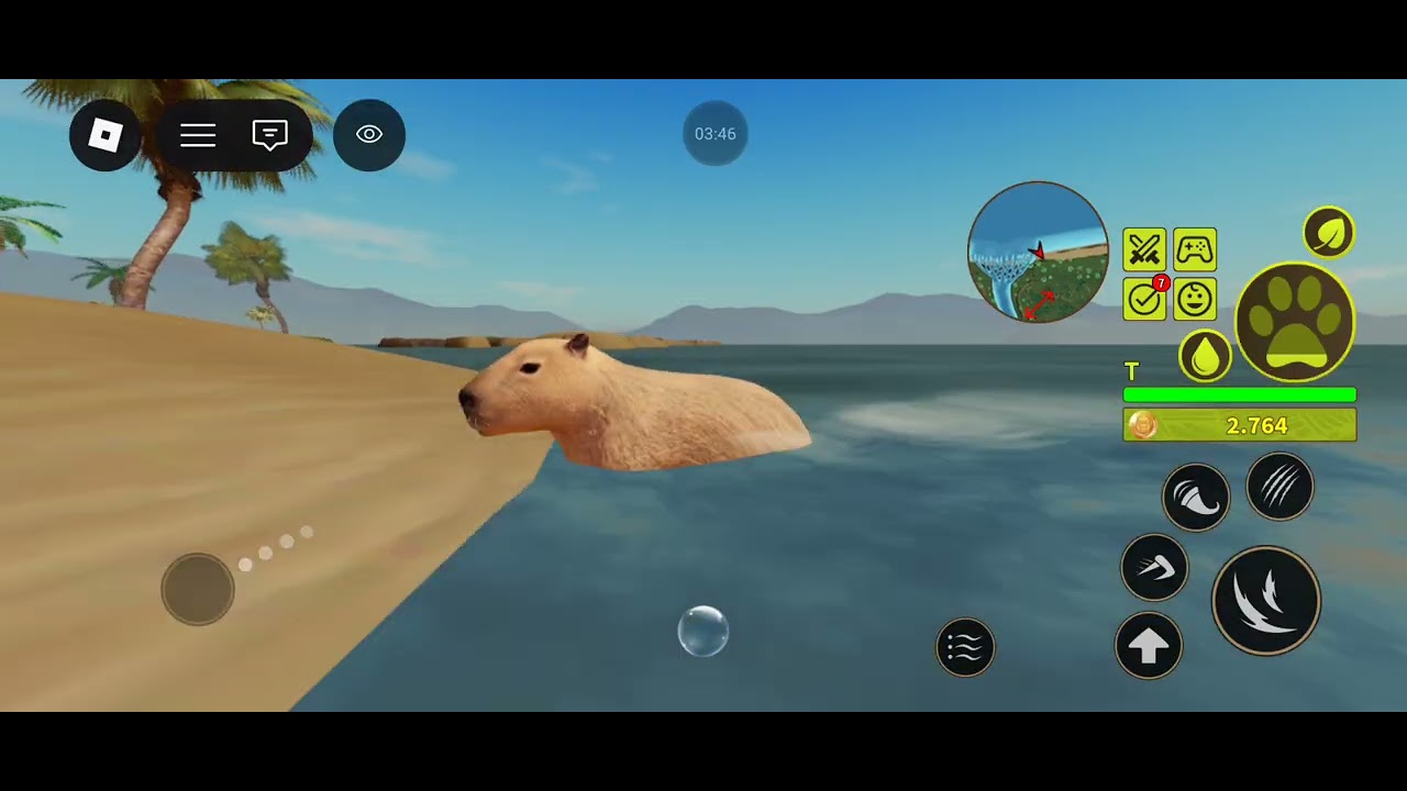 Eu jogando jungle life é savannah life fazedor bug capivara é flamingo @DEL99 
