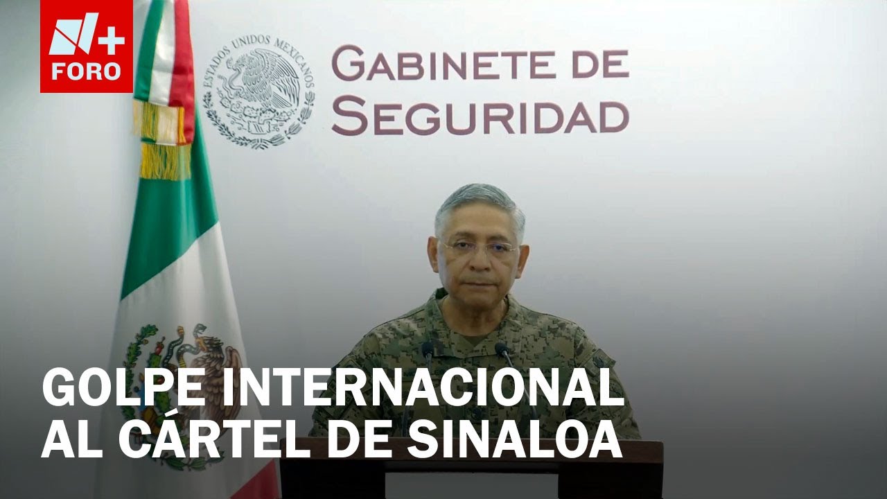 Marina informa golpe al Cártel de Sinaloa y reporta detenciones en México y Europa - Las Noticias