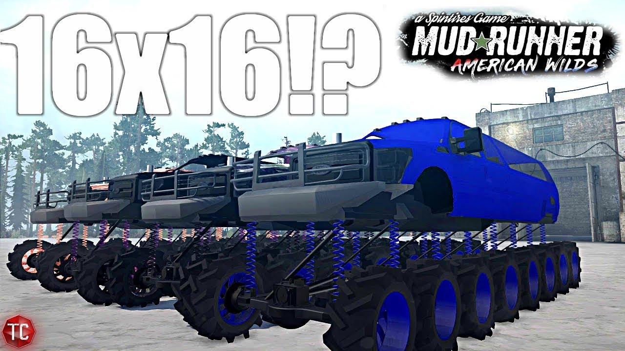 SpinTires MudRunner: NEW MAP & MUD BUS!?!