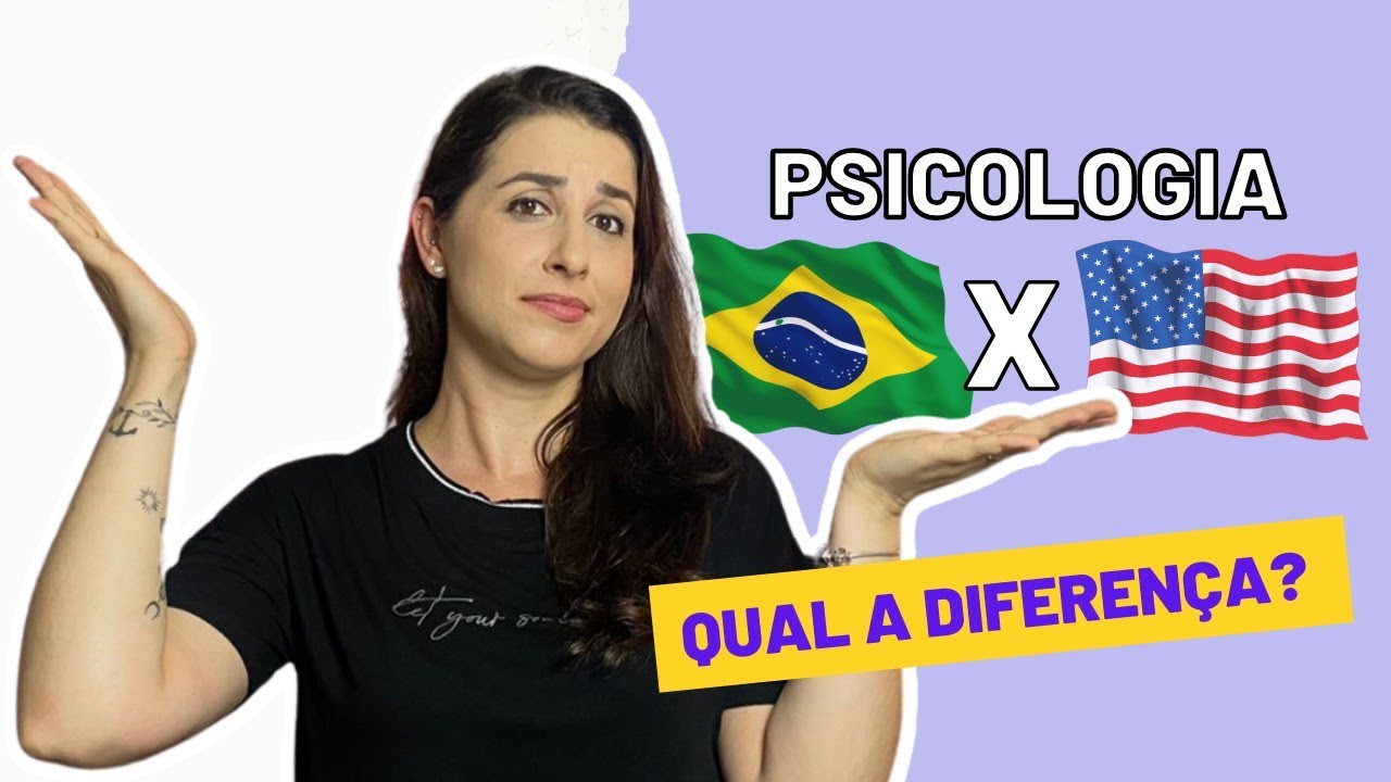 QUAL A DIFERENÇA ENTRE SER PSICÓLOGO NO BRASIL X EUA? Psychologist e Mental Health Counselor.