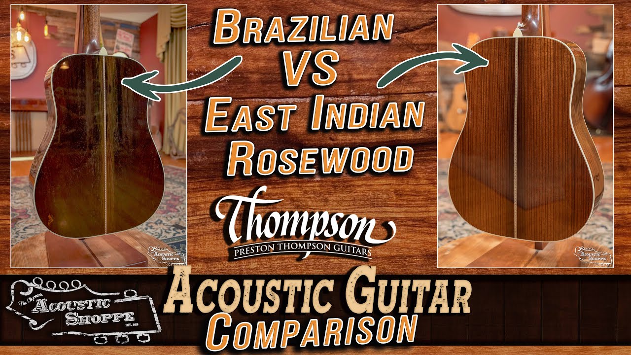 Indian VS Brazilian Rosewood | Can You Tell The Difference? BLIND Preston Thompson Comparison