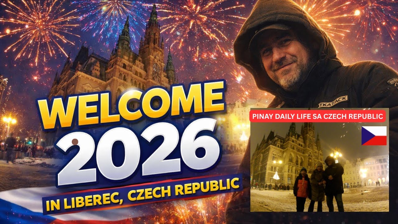 WELCOME 2026 🎆 New Year Celebration in Liberec | Czech Republic
