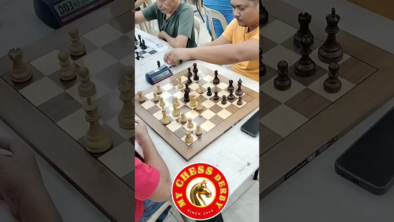 Rooks endgame in Delayed Wing Gambit played between AFM Naphtali Wabe versus NM Jayson Salubre