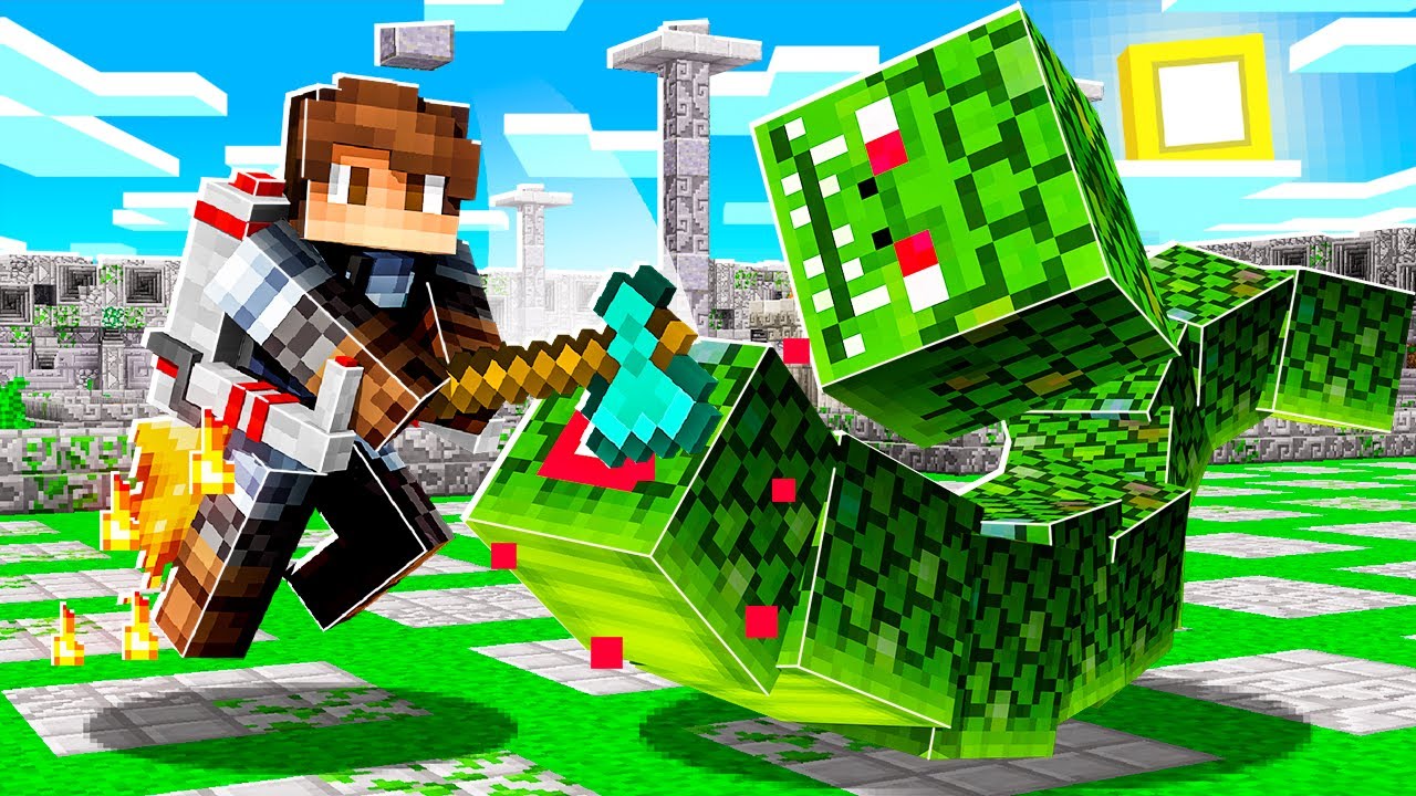 FIGHTING the NAGA BOSS in Sky Factory!